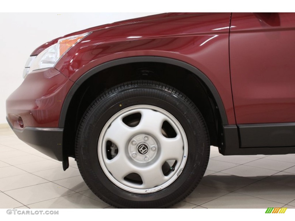 2011 CR-V LX 4WD - Tango Red Pearl / Gray photo #18