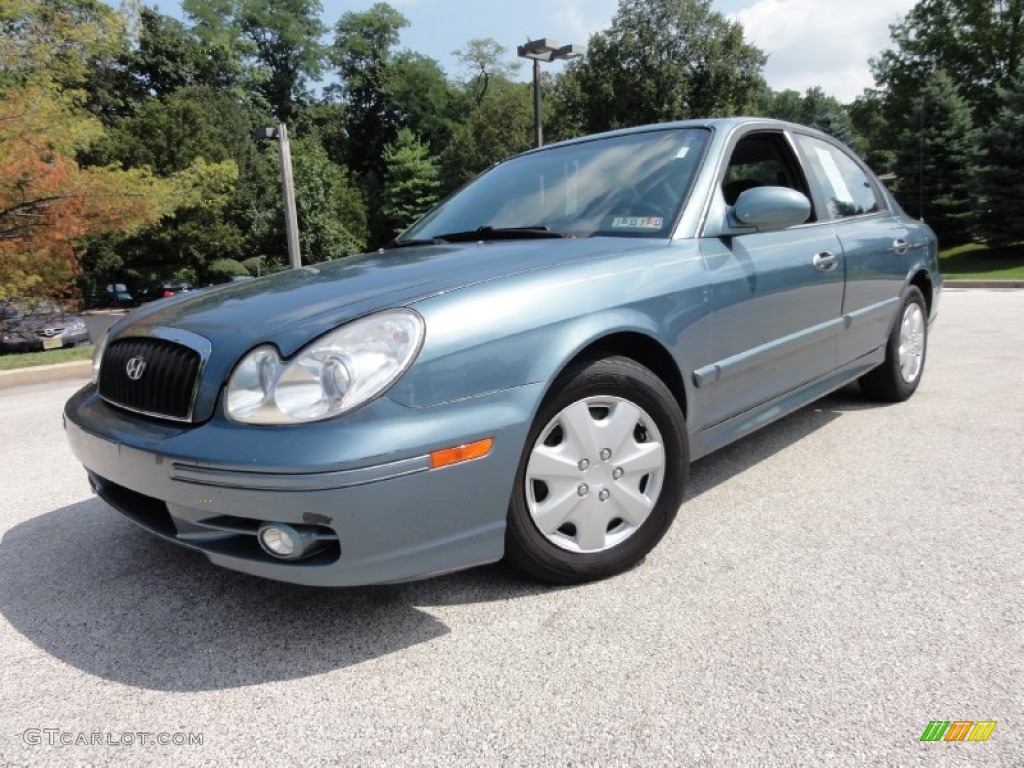 2004 Sonata  - Ardor Blue / Black photo #1