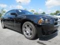 2013 Pitch Black Dodge Charger R/T  photo #4