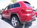 2013 Deep Cherry Red Crystal Pearl Jeep Grand Cherokee Overland 4x4  photo #2
