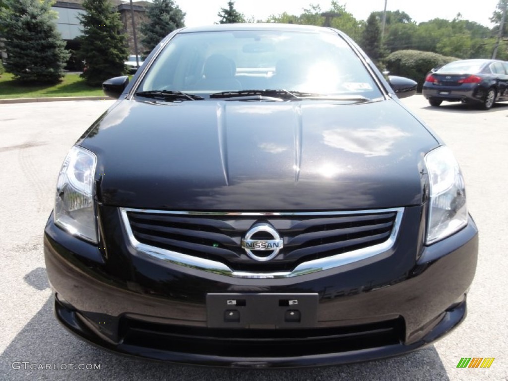 2011 Sentra 2.0 SL - Espresso Black / Beige photo #3
