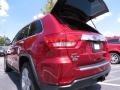 2013 Deep Cherry Red Crystal Pearl Jeep Grand Cherokee Overland 4x4  photo #9