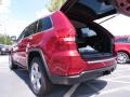 2013 Deep Cherry Red Crystal Pearl Jeep Grand Cherokee Overland 4x4  photo #10