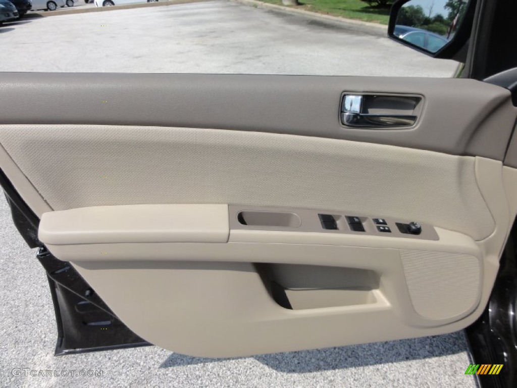 2011 Sentra 2.0 SL - Espresso Black / Beige photo #13