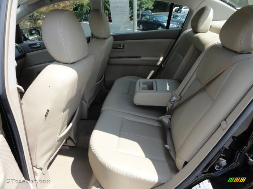 2011 Sentra 2.0 SL - Espresso Black / Beige photo #22