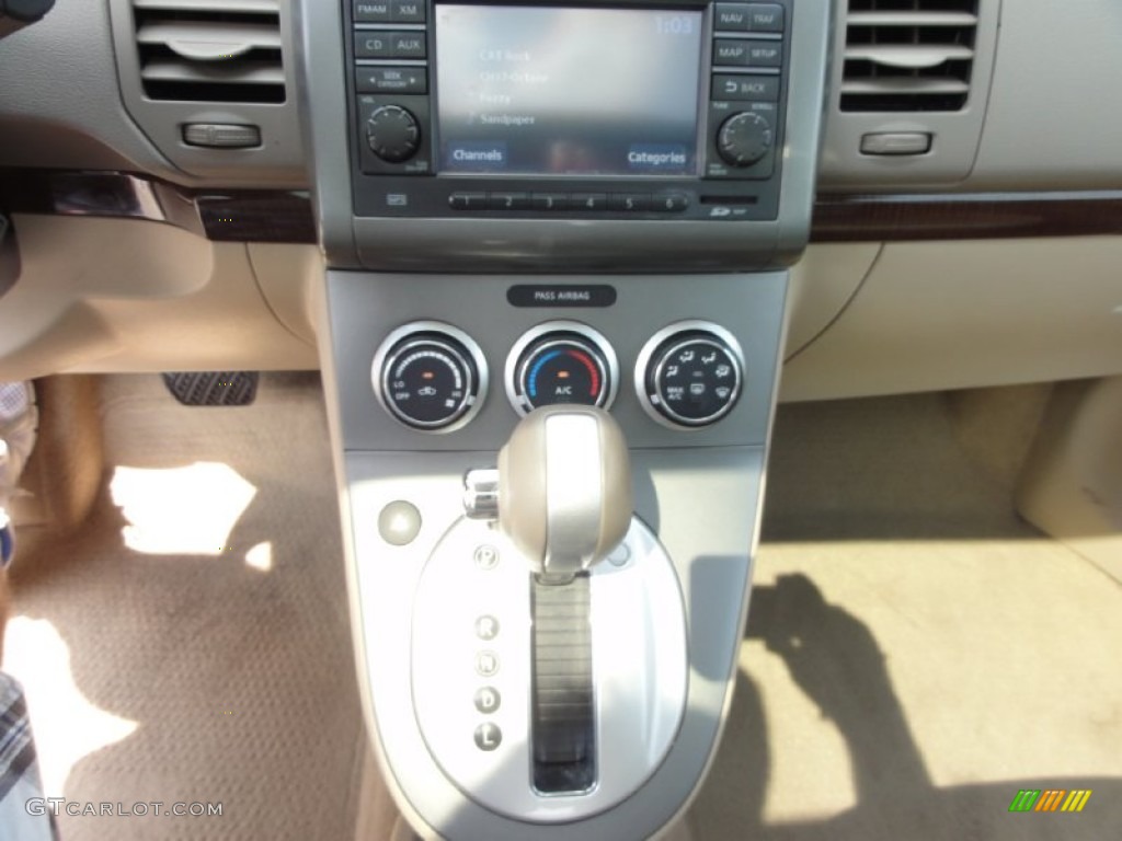 2011 Sentra 2.0 SL - Espresso Black / Beige photo #26