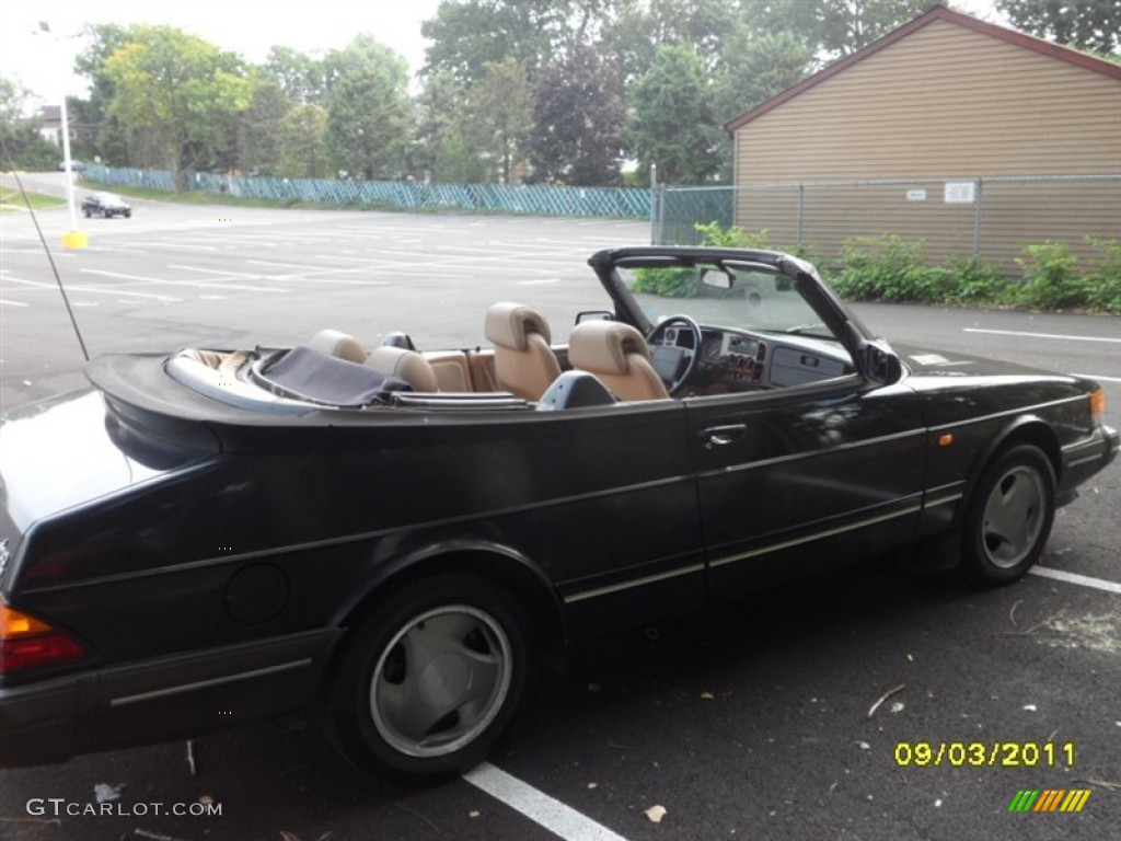 1994 900 Turbo Convertible - Black / Ivory photo #5