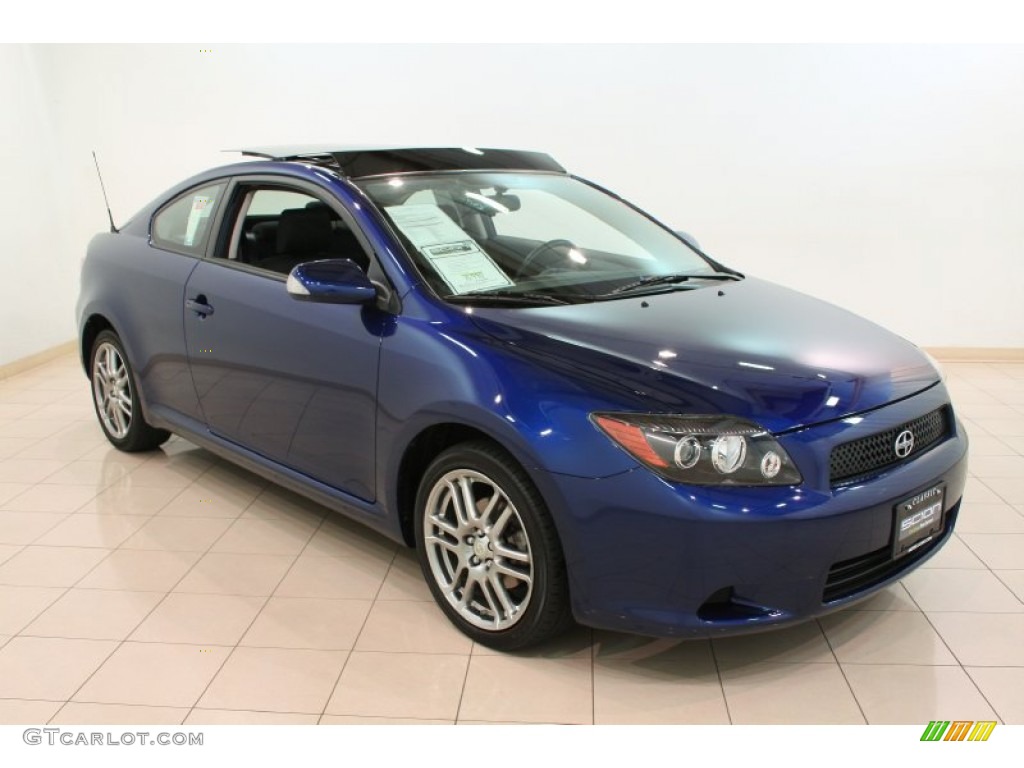 2009 tC  - Blue Ribbon Metallic / Dark Charcoal photo #1