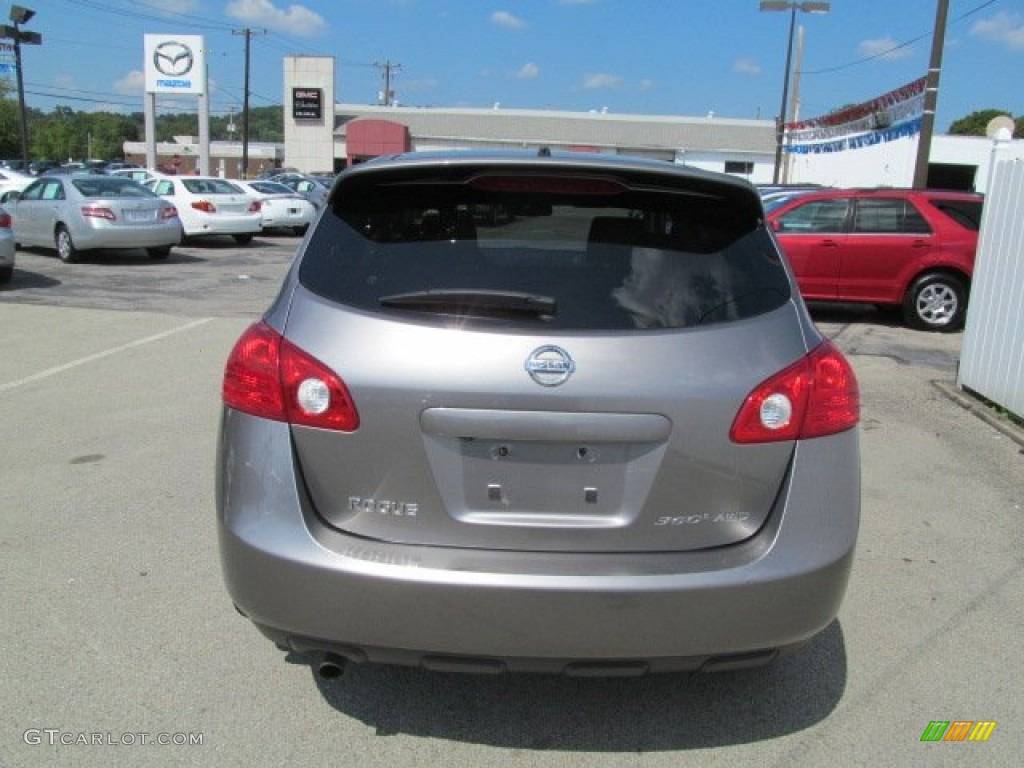 2010 Rogue S AWD 360 Value Package - Gotham Gray / Black photo #8