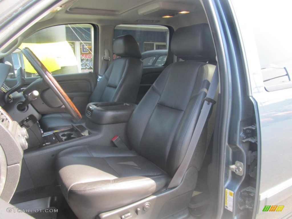 2011 Sierra 3500HD Denali Crew Cab 4x4 Dually - Stealth Gray Metallic / Ebony photo #9