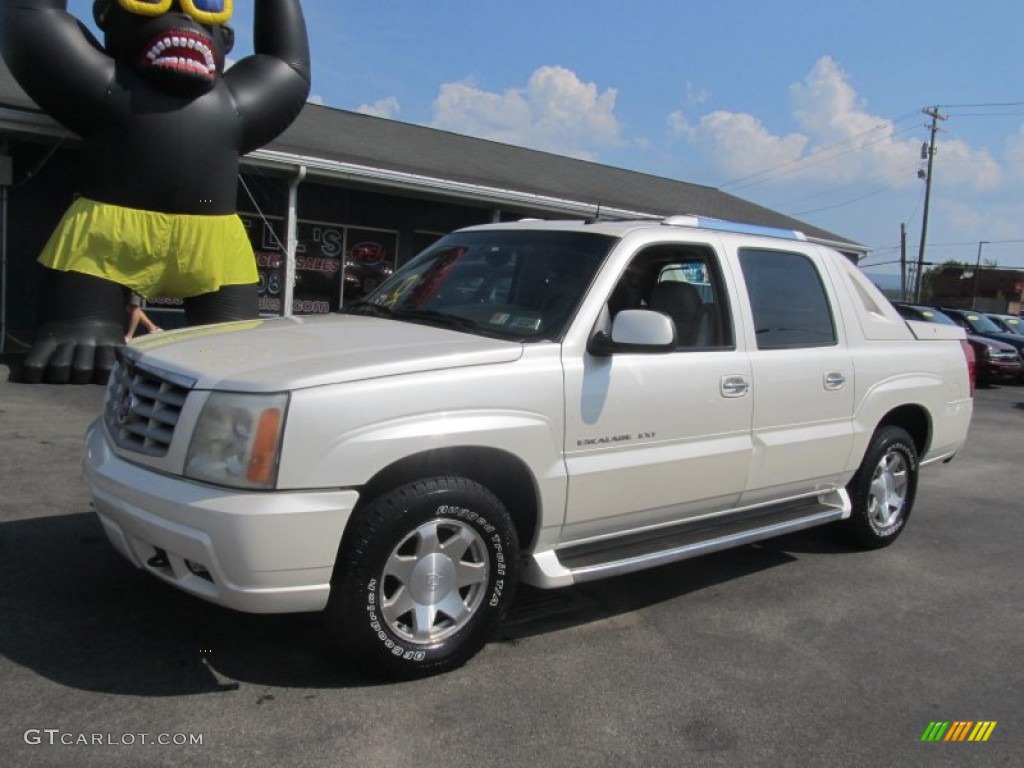 2002 White Diamond Cadillac Escalade Ext Awd 70474889