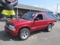 2002 Dark Cherry Red Metallic Chevrolet Blazer LS 4x4  photo #1