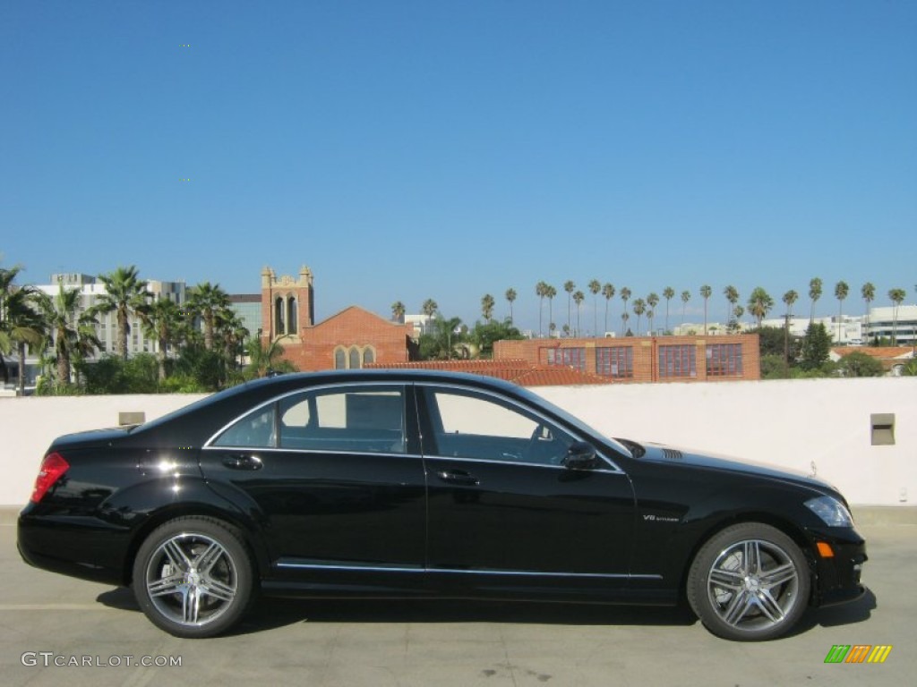 Black 2013 Mercedes-Benz S 63 AMG Sedan Exterior Photo #70486140