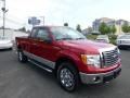 2011 Red Candy Metallic Ford F150 XLT SuperCab 4x4  photo #1