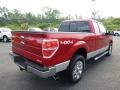 2011 Red Candy Metallic Ford F150 XLT SuperCab 4x4  photo #2