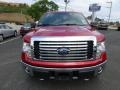 2011 Red Candy Metallic Ford F150 XLT SuperCab 4x4  photo #6