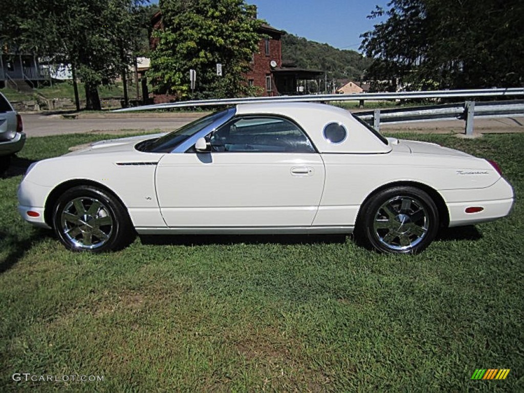 Whisper White 2003 Ford Thunderbird Premium Roadster Exterior Photo #70487426