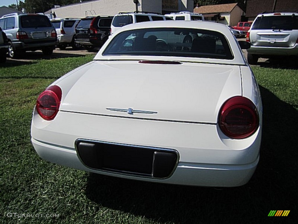 2003 Thunderbird Premium Roadster - Whisper White / Black Ink/Whisper White photo #5