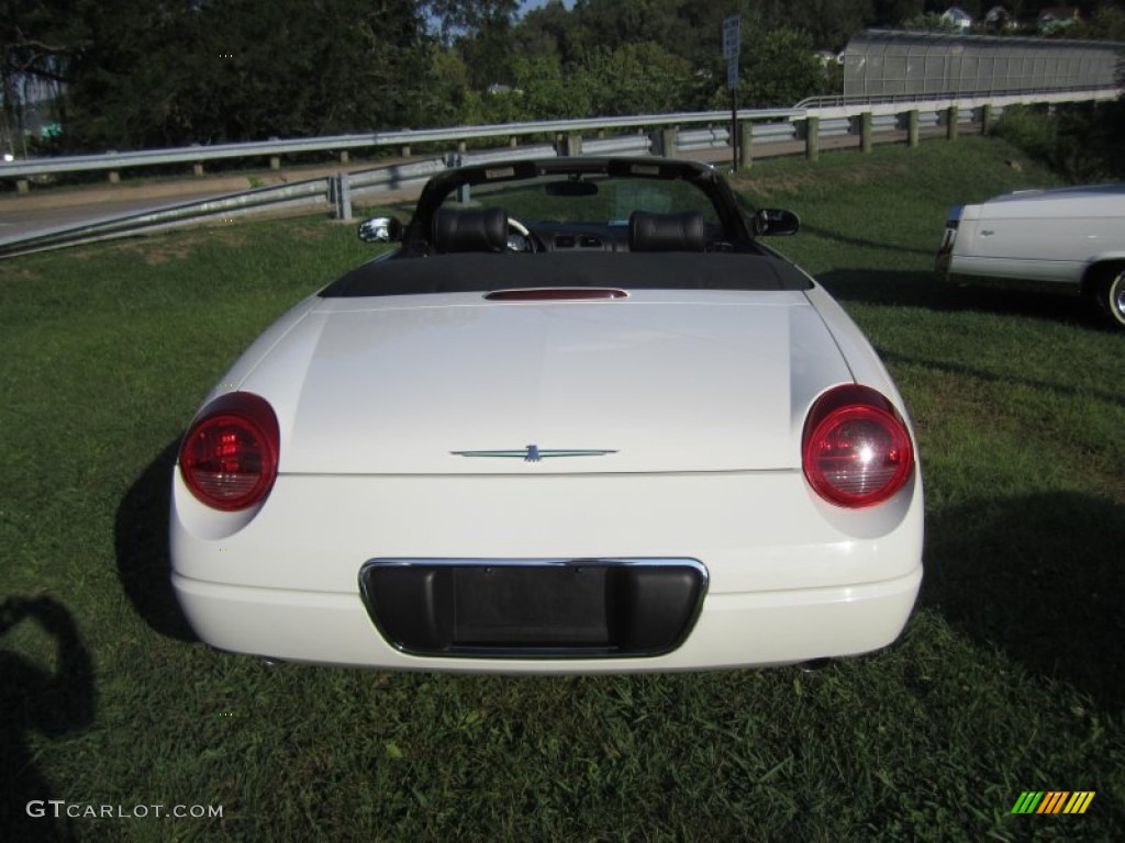 2003 Thunderbird Premium Roadster - Whisper White / Black Ink/Whisper White photo #31
