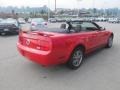2005 Redfire Metallic Ford Mustang V6 Deluxe Convertible  photo #7