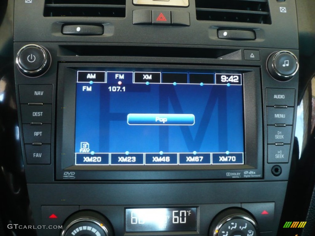 2011 Cadillac DTS Premium Controls Photo #70488340