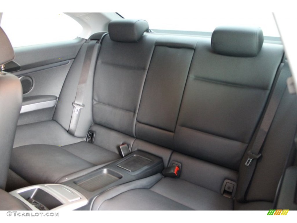 2009 BMW 3 Series 335i Coupe Rear Seat Photo #70488617