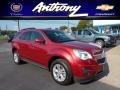 2013 Crystal Red Tintcoat Chevrolet Equinox LT AWD  photo #1