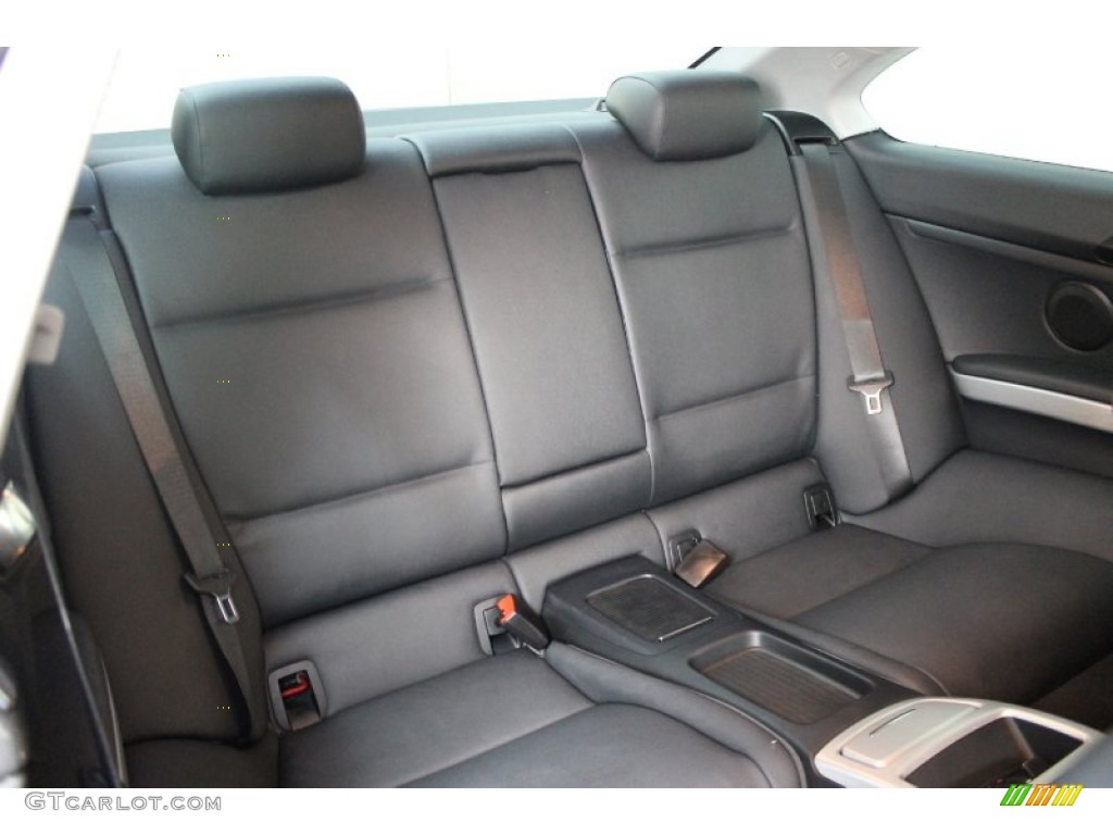 2009 BMW 3 Series 335i Coupe Rear Seat Photo #70488626