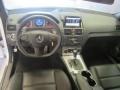 Black AMG Premium Leather 2009 Mercedes-Benz C 63 AMG Dashboard