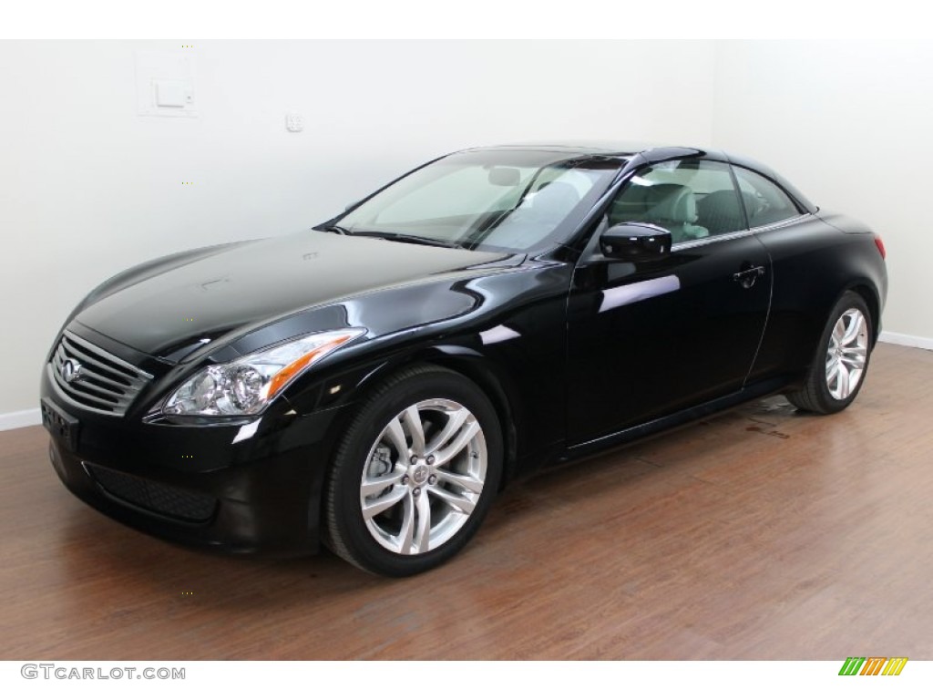 Obsidian Black 2010 Infiniti G 37 Convertible Exterior Photo #70488821