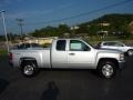 2013 Silver Ice Metallic Chevrolet Silverado 1500 LT Extended Cab 4x4  photo #7