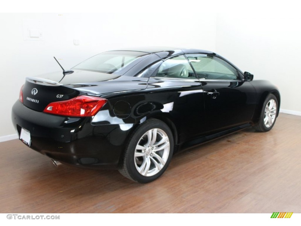Obsidian Black 2010 Infiniti G 37 Convertible Exterior Photo #70488854