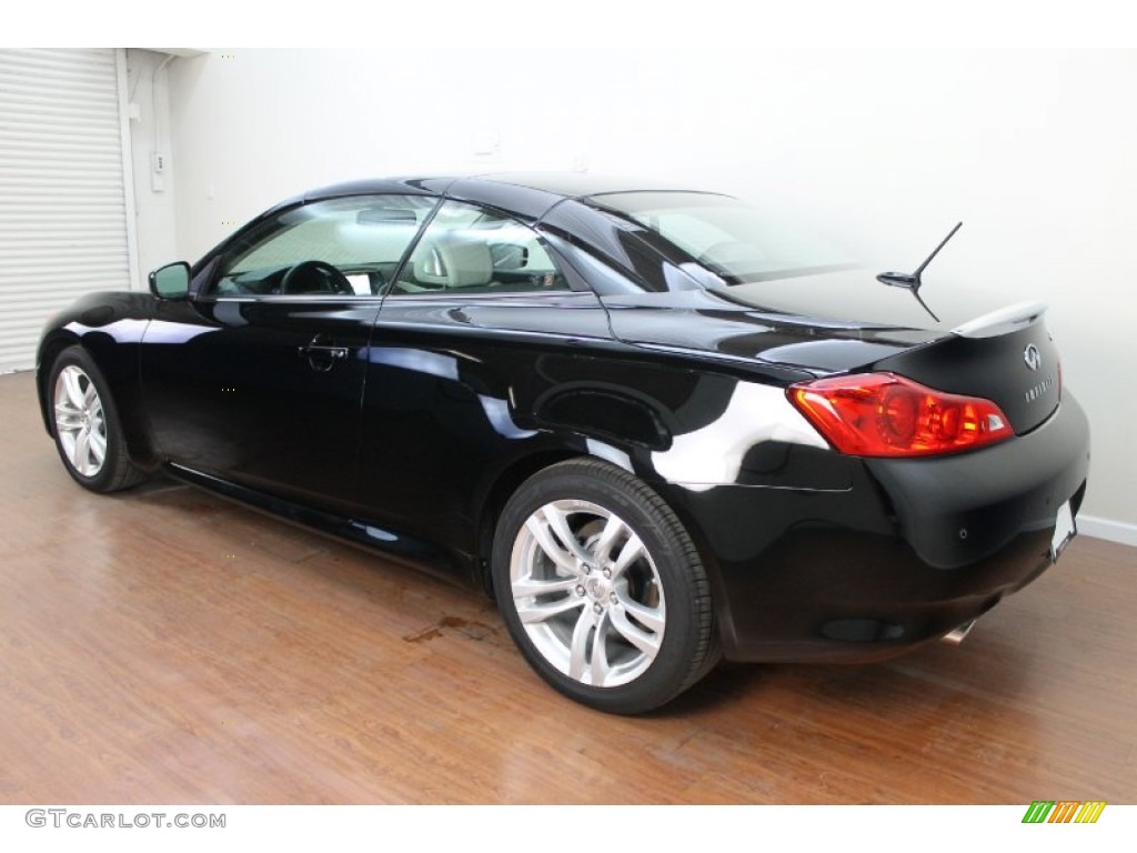 Obsidian Black 2010 Infiniti G 37 Convertible Exterior Photo #70488866
