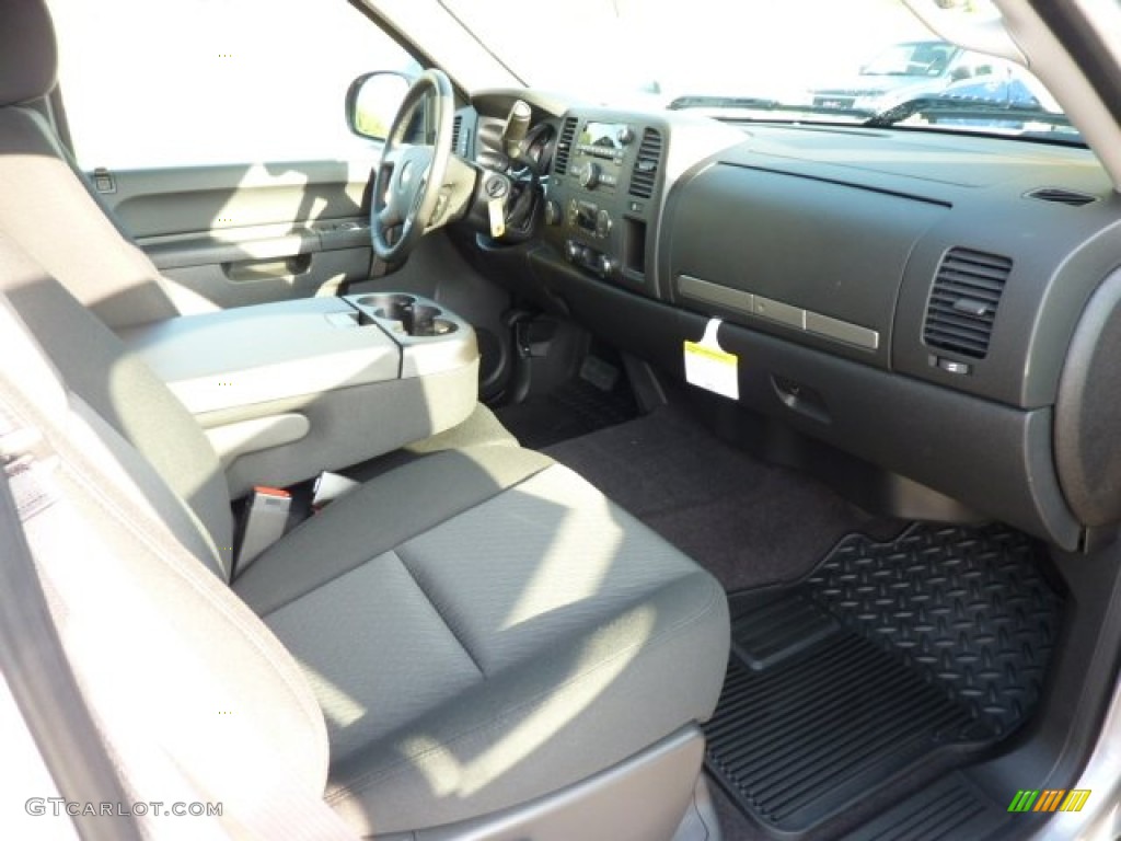 2013 Silverado 1500 LT Extended Cab 4x4 - Silver Ice Metallic / Ebony photo #9