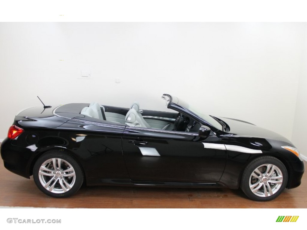 Obsidian Black 2010 Infiniti G 37 Convertible Exterior Photo #70488875