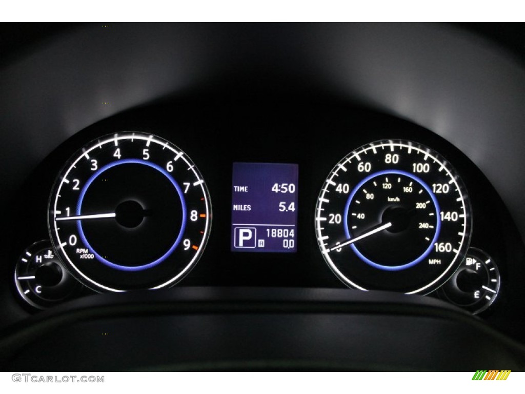 2010 Infiniti G 37 Convertible Gauges Photo #70488986