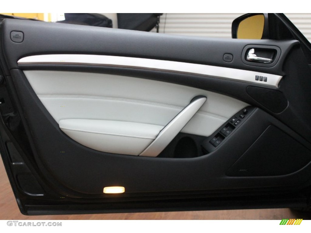 2010 Infiniti G 37 Convertible Stone Door Panel Photo #70489028