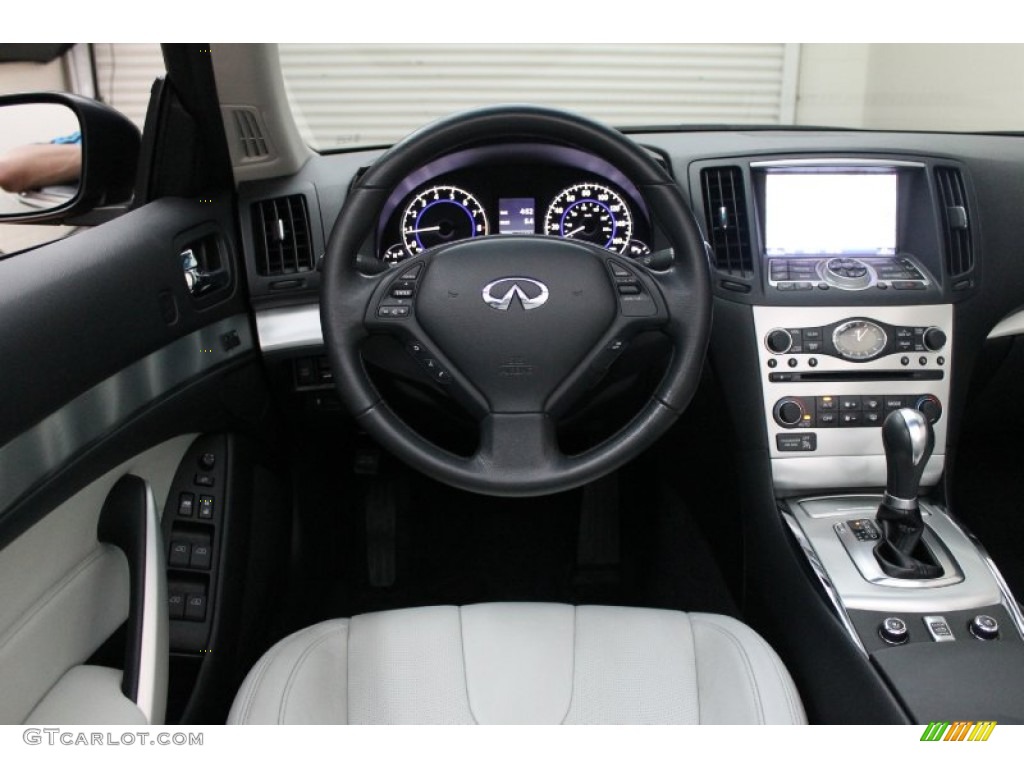 2010 Infiniti G 37 Convertible Stone Dashboard Photo #70489136