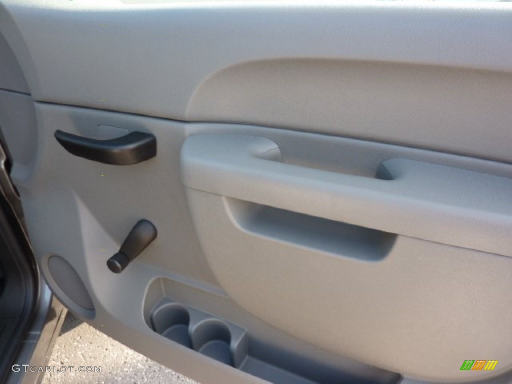 2013 Silverado 1500 Work Truck Extended Cab 4x4 - Graystone Metallic / Ebony photo #10