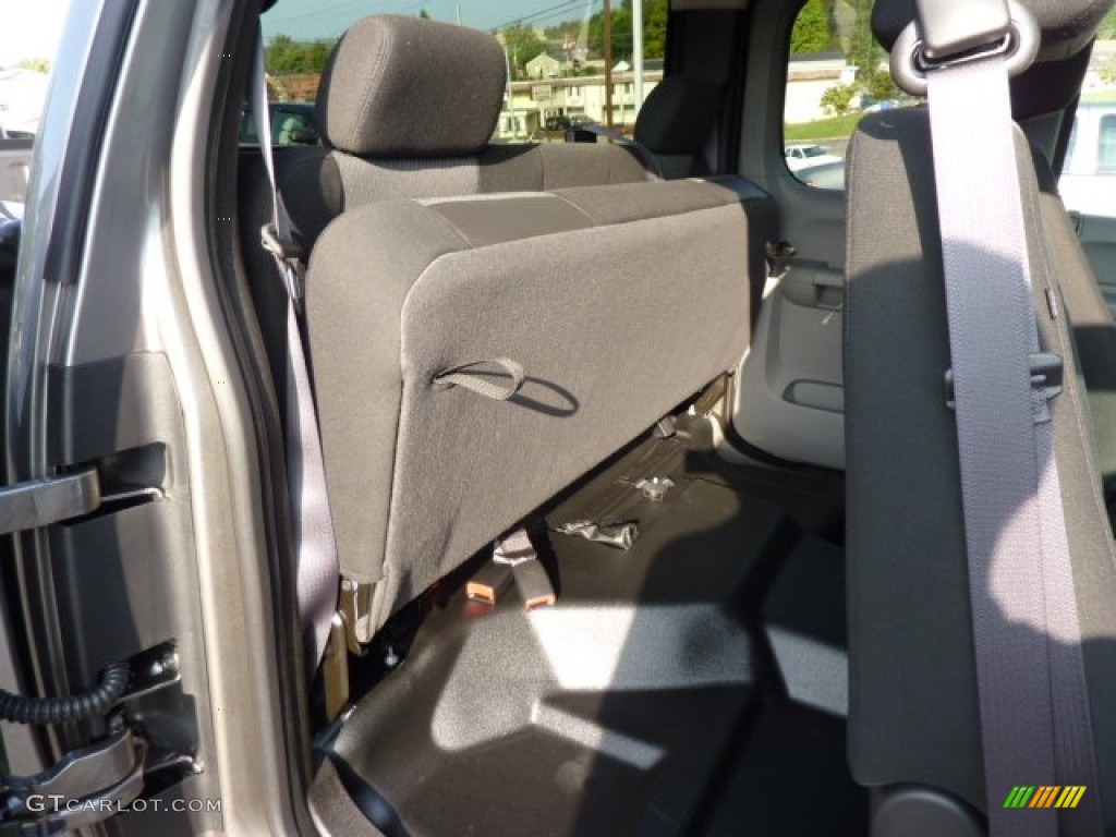2013 Silverado 1500 Work Truck Extended Cab 4x4 - Graystone Metallic / Ebony photo #11