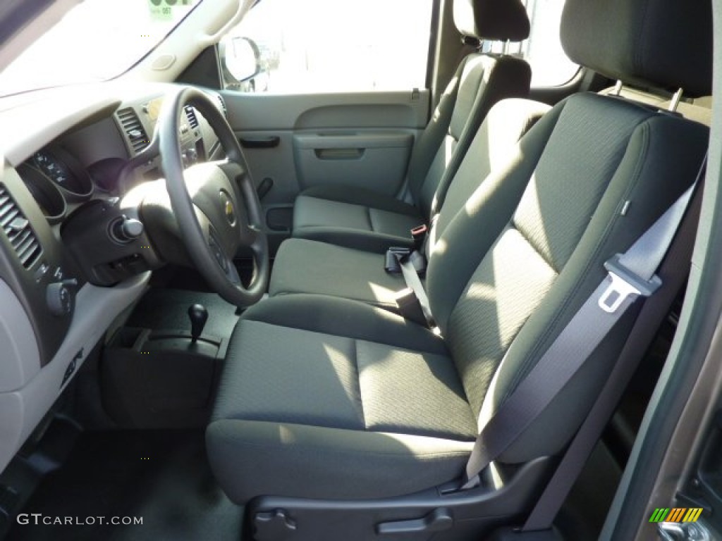 2013 Silverado 1500 Work Truck Extended Cab 4x4 - Graystone Metallic / Ebony photo #16