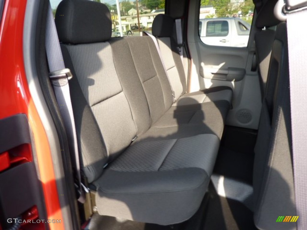 2013 Silverado 1500 Work Truck Extended Cab 4x4 - Victory Red / Dark Titanium photo #12