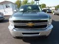 Blue Granite Metallic - Silverado 2500HD Work Truck Crew Cab 4x4 Photo No. 2