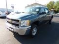 Blue Granite Metallic - Silverado 2500HD Work Truck Crew Cab 4x4 Photo No. 3