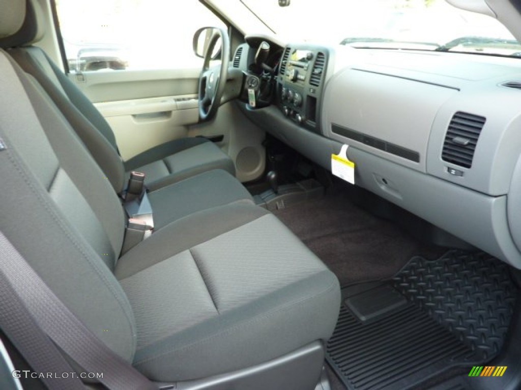 2013 Silverado 1500 LS Extended Cab 4x4 - Blue Granite Metallic / Dark Titanium photo #9