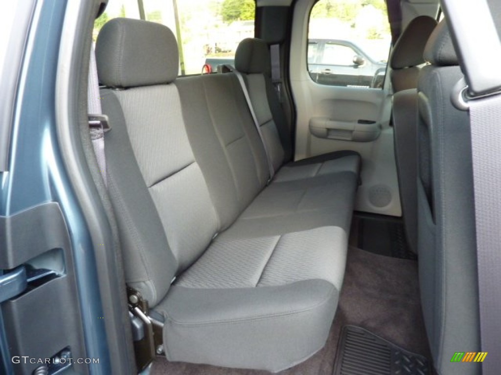 Dark Titanium Interior 2013 Chevrolet Silverado 1500 LS Extended Cab 4x4 Photo #70490096