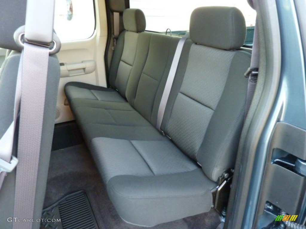 Dark Titanium Interior 2013 Chevrolet Silverado 1500 LS Extended Cab 4x4 Photo #70490120