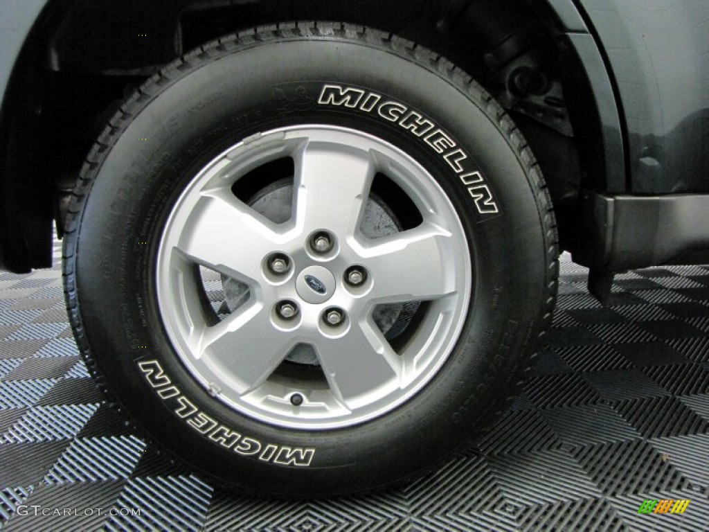 2009 Escape XLT V6 4WD - Black Pearl Slate Metallic / Charcoal photo #29