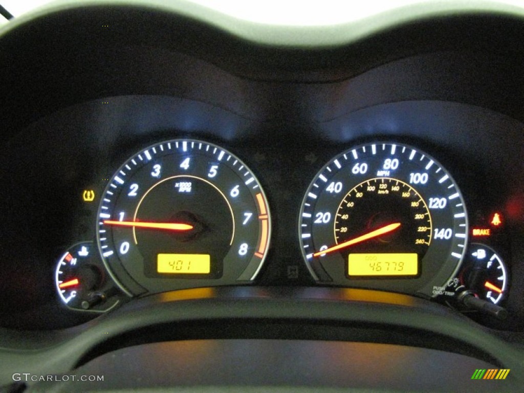 2009 Corolla XRS - Super White / Dark Charcoal photo #23