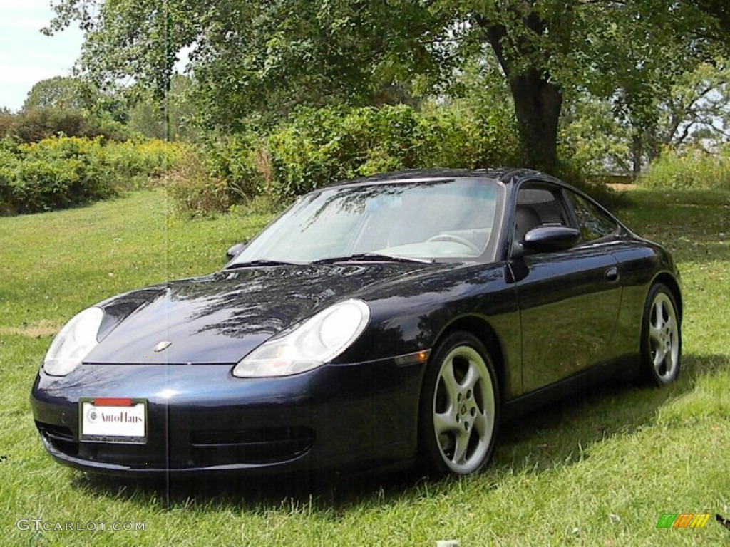 1999 911 Carrera Coupe - Ocean Blue Metallic / Graphite Grey photo #1